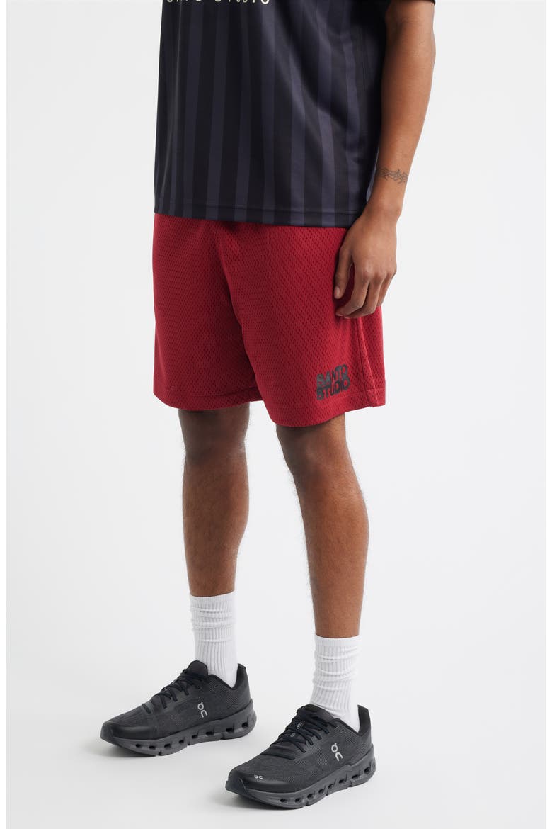Luke Rockhold Edition - Roma Mesh Shorts, Alternate, color, RED