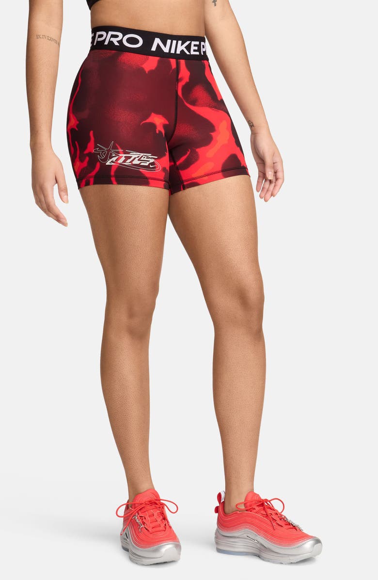 Nike x Megan Thee Stallion Pro Bike Shorts, Main, color, 