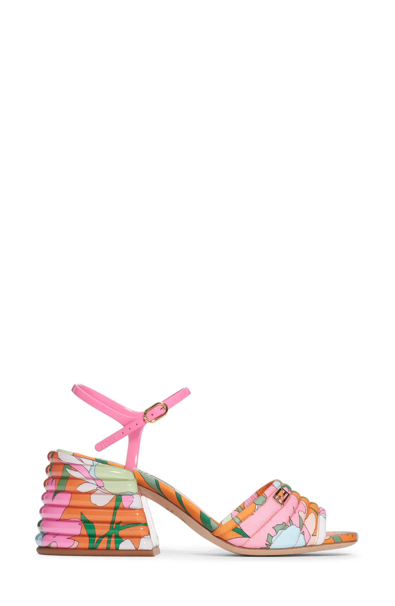 Promenade Block Heel Sandal, Alternate, color, FLORAL