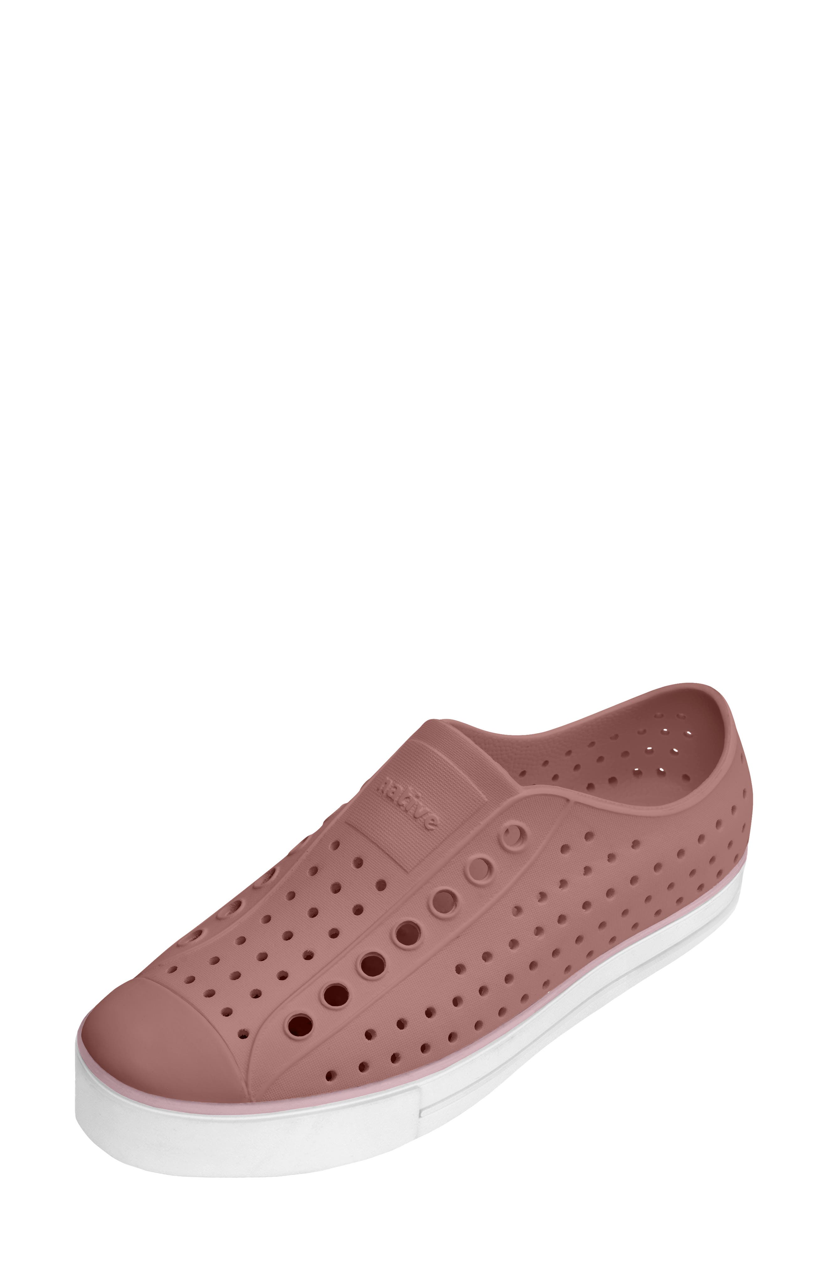 Jefferson Arc Wanderfoam Sneaker, Main, color, CANYON PINK/ WHISPER WHITE
