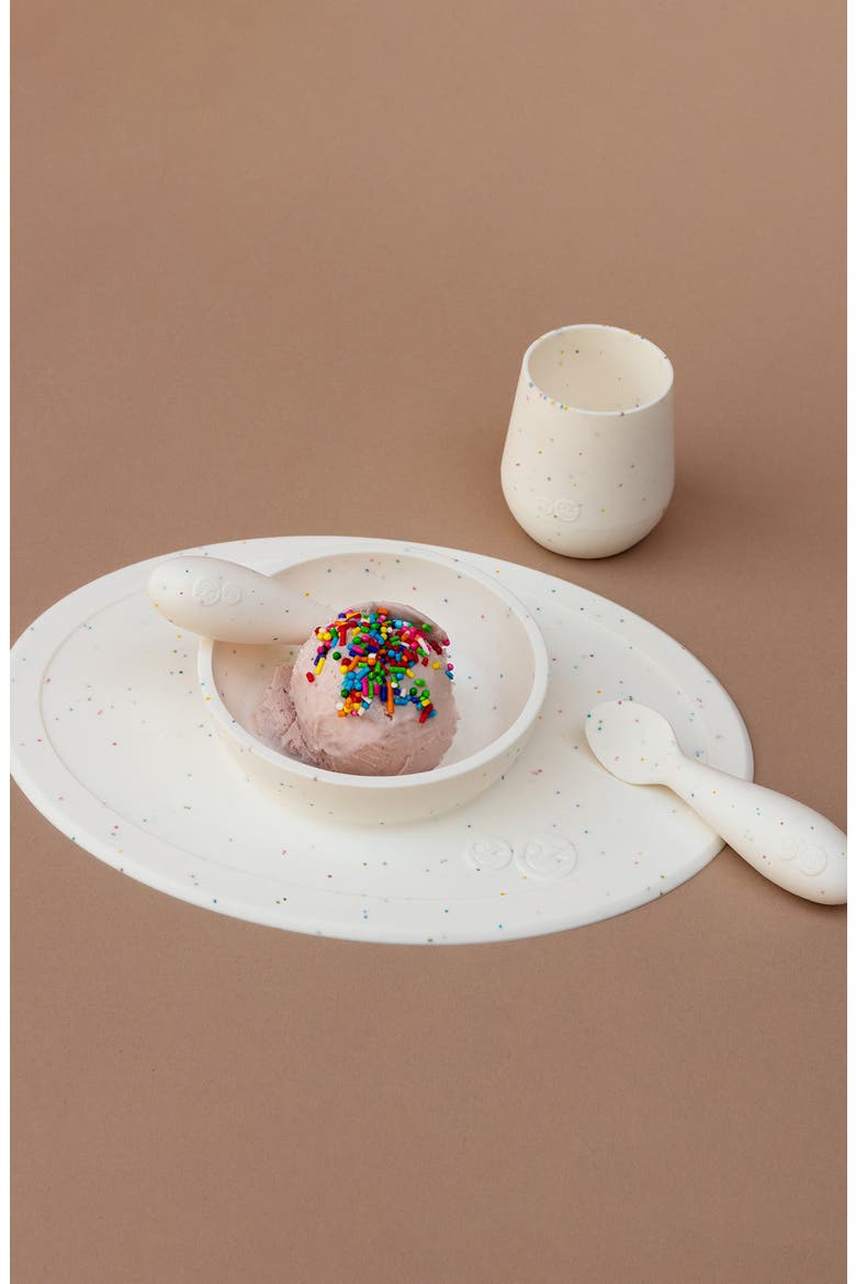 First Foods Baby-led™ Spoons, Suction Bowl & Cup Set (Nordstrom Exclusive), Alternate, color, CONFETTI (EXCLUSIVE)
