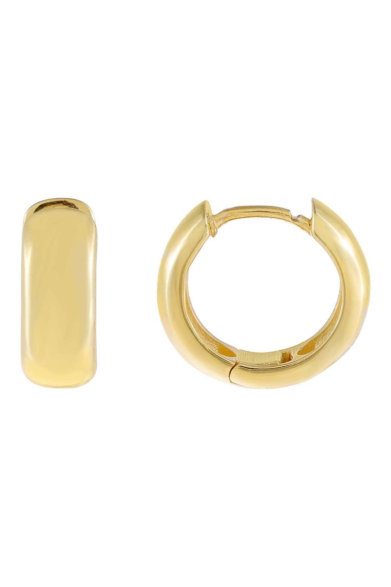 Adina's Jewels Huggie Hoop Earrings, Main, color, GOLD