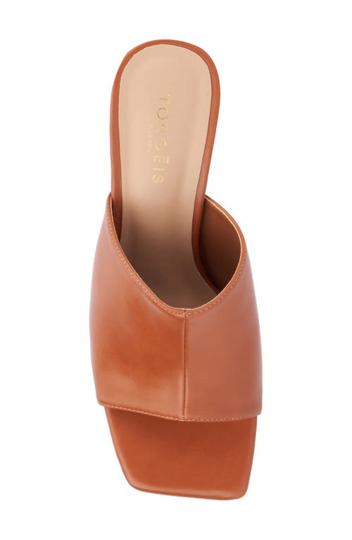 Torgeis Candie Wedge Sandal In Cognac
