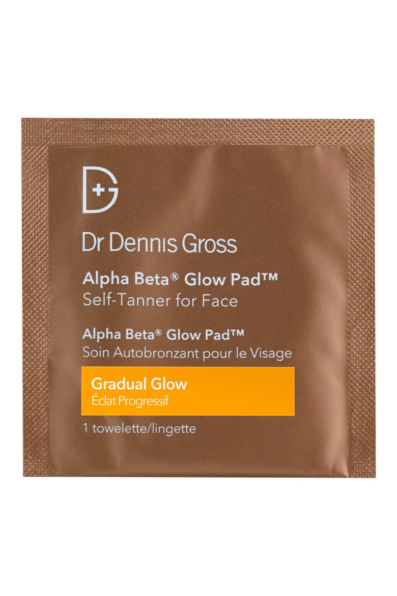 Alpha Beta® Gradual Glow Pad Self-Tanner for Face, Main, color, NO COLOR