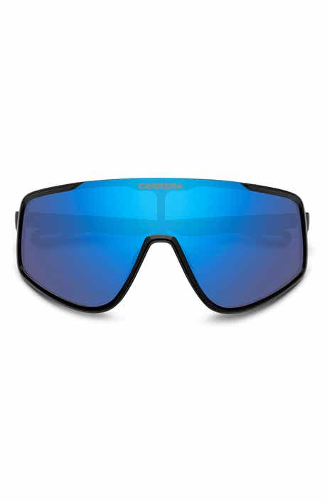 Carrera Eyewear 99mm Shield Mirrored Sunglasses