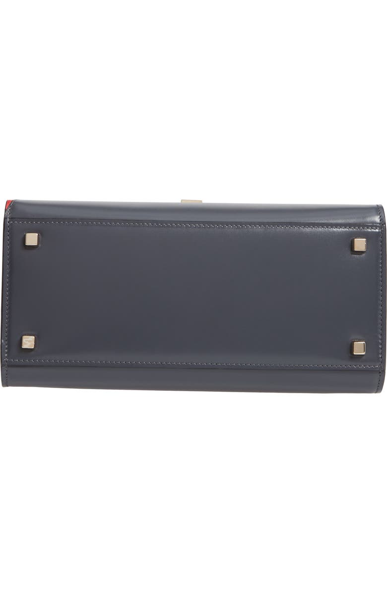 Valextra Iside Medium Top Handle Bag, Alternate, color,