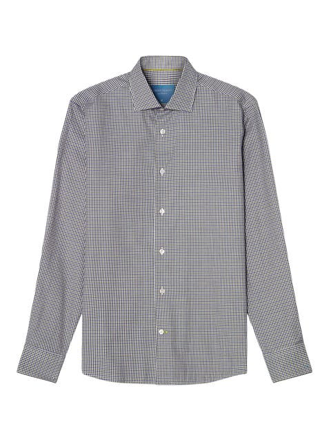 Reynolds Ultra Light Weight Brushed Check Shirt