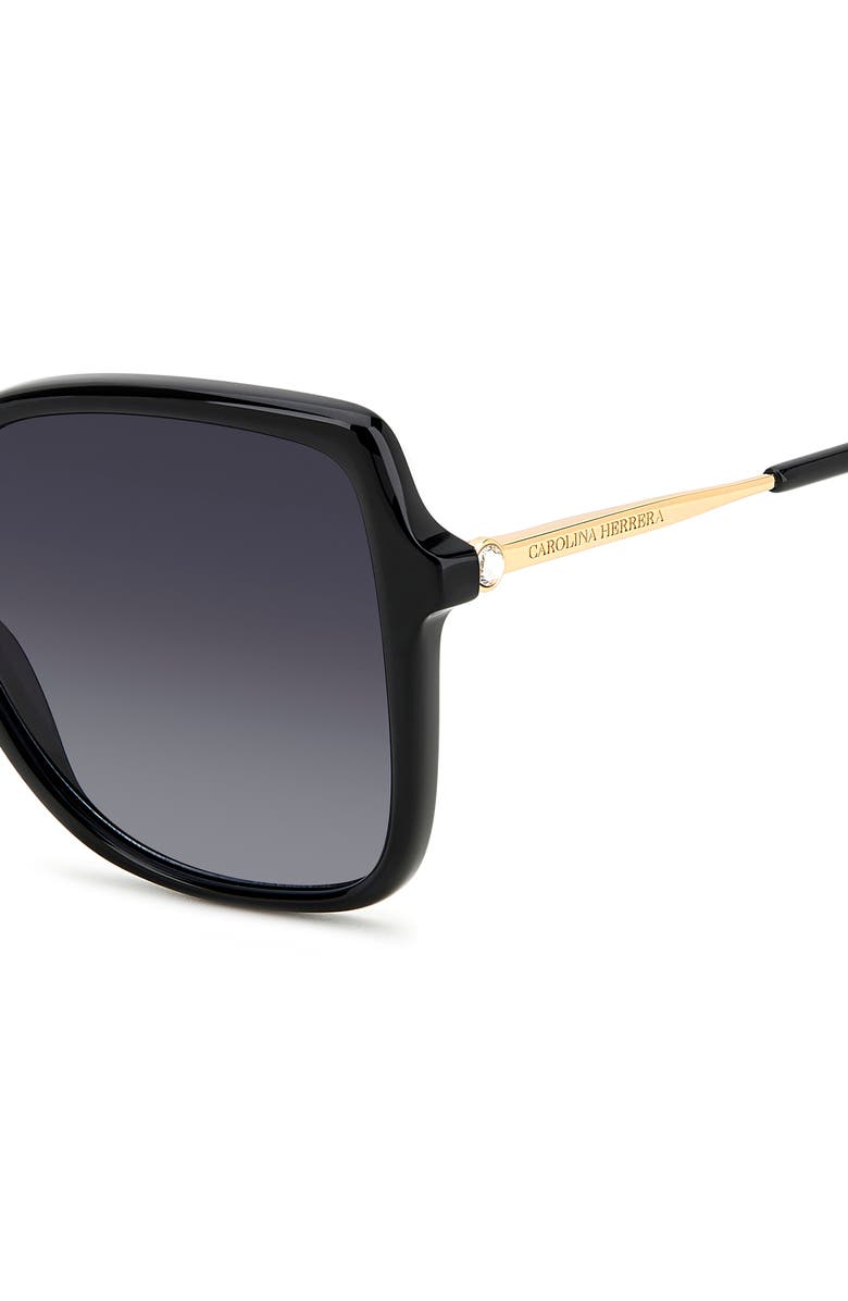 Carolina Herrera 55mm Square Sunglasses, Alternate, color,