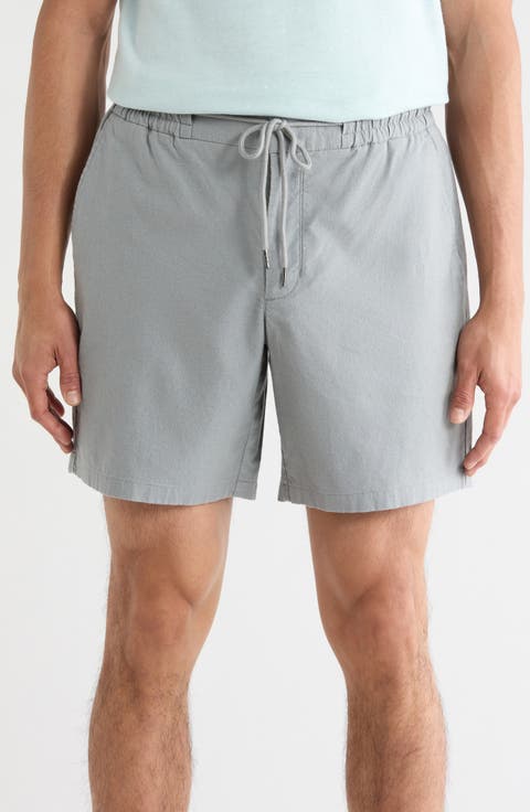 Linen Blend Shorts