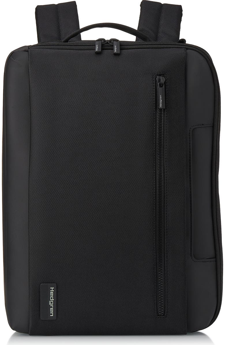 Hedgren Display Water Repellent RFID Convertible Backpack, Alternate, color, Black