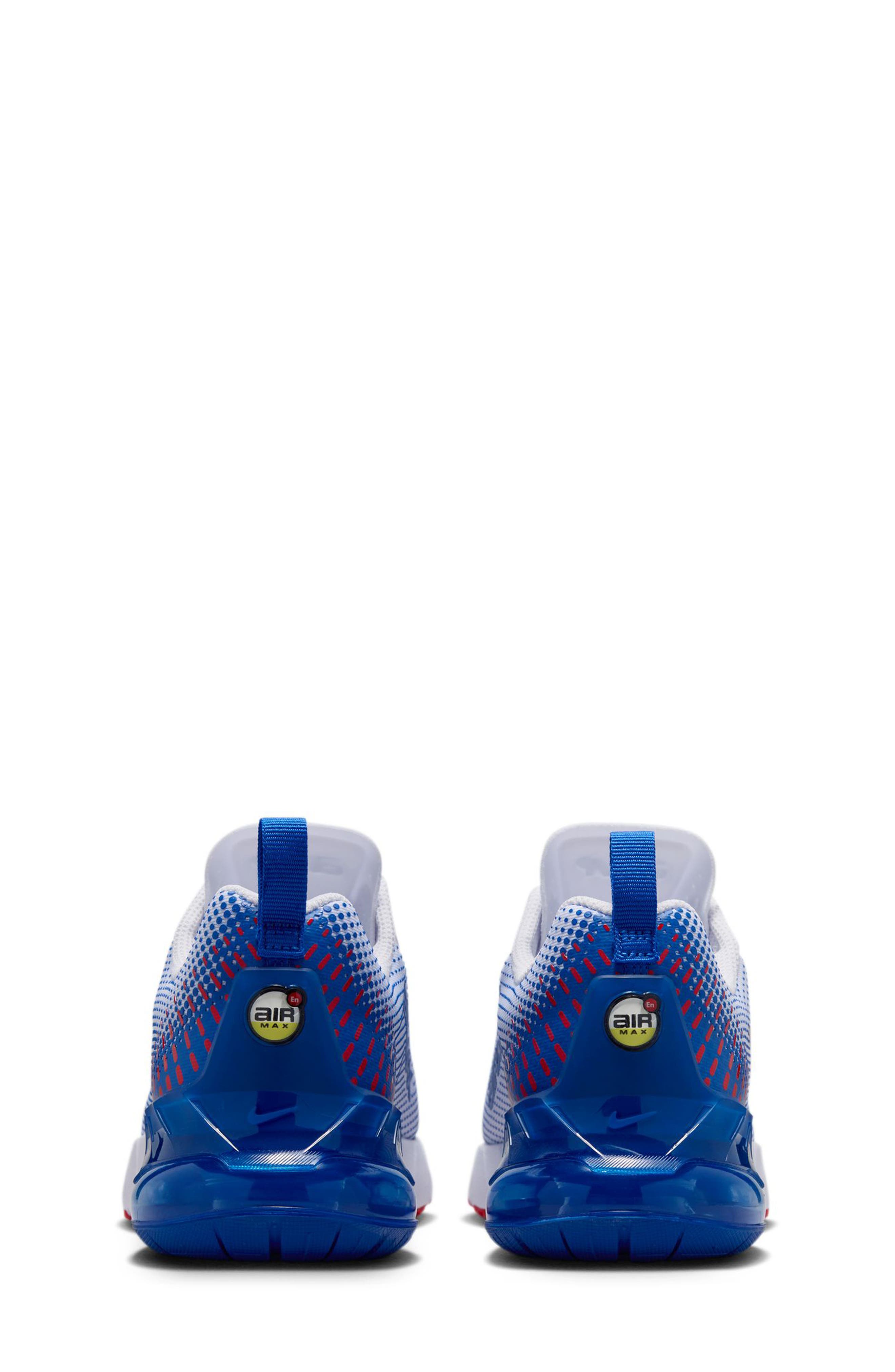Kids' Air Max Phoenix Sneaker, Alternate, color, WHITE/ GOLD/ GAME ROYAL