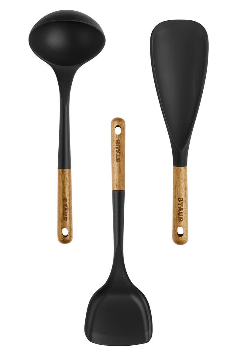 3-Piece Tools Set, Main, color, BLACK