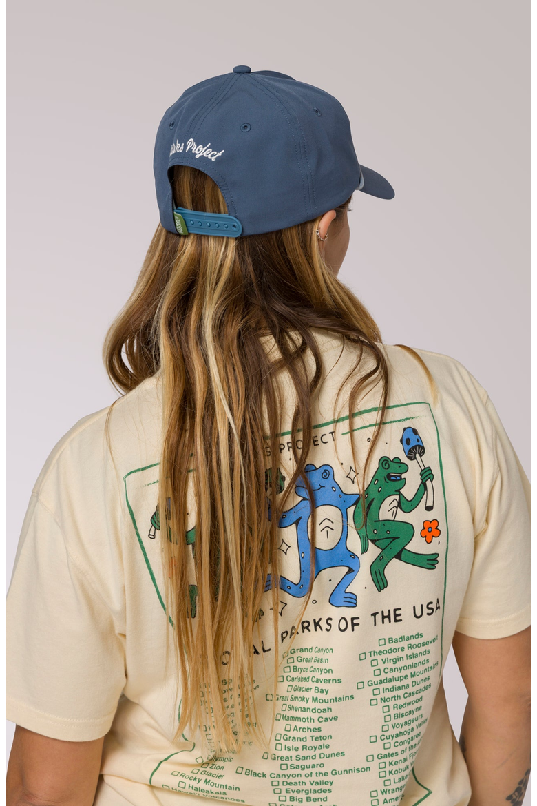 NYC Escape Throwback Hat, Alternate, color, Blue
