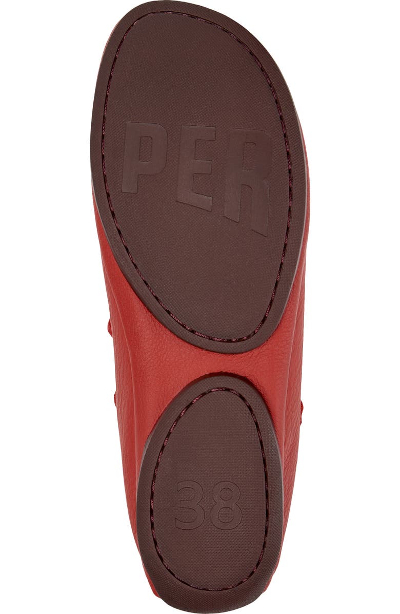 Camper Right Nina Ballerina Flat, Alternate, color, Medium Red