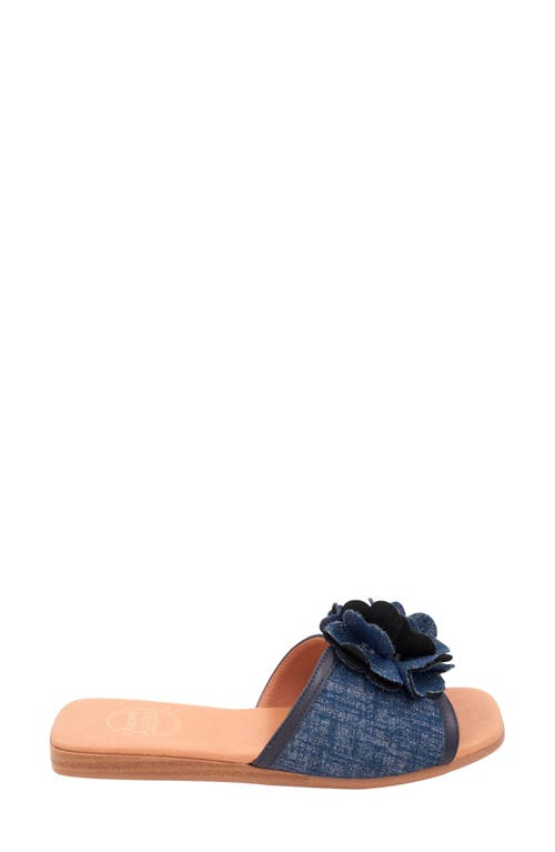 Andre Assous André Assous Kiky Slide Sandal In Navy