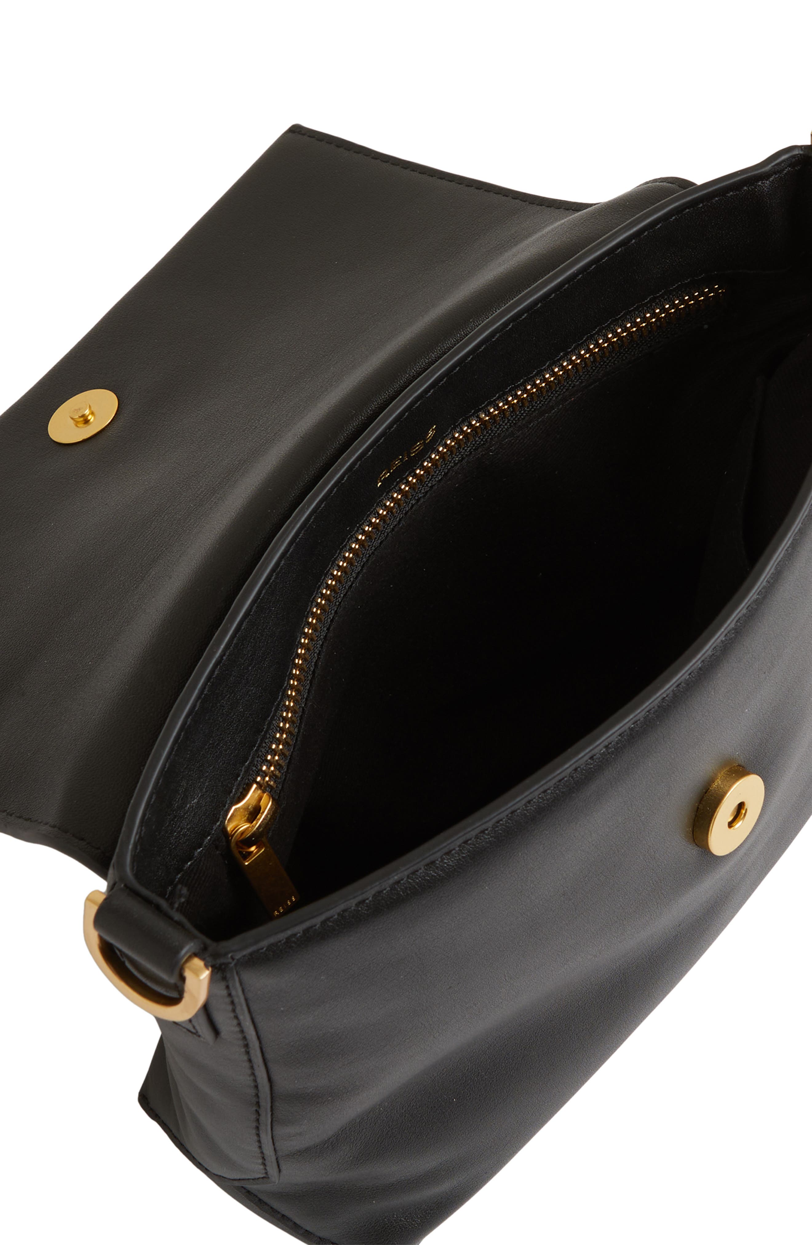 Reiss Selena Leather Crossbody Bag, Alternate, color, 