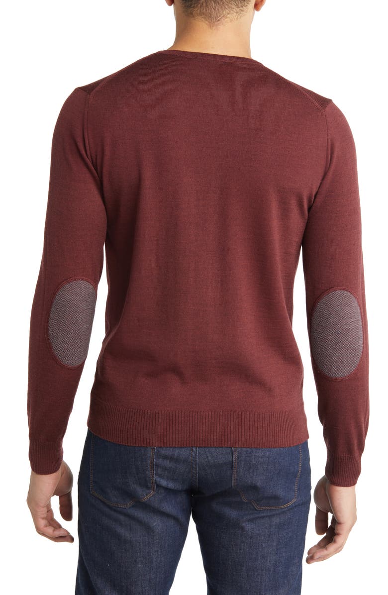Emanuel Berg Fine Gauge Merino Wool Crewneck Sweater, Alternate, color, 