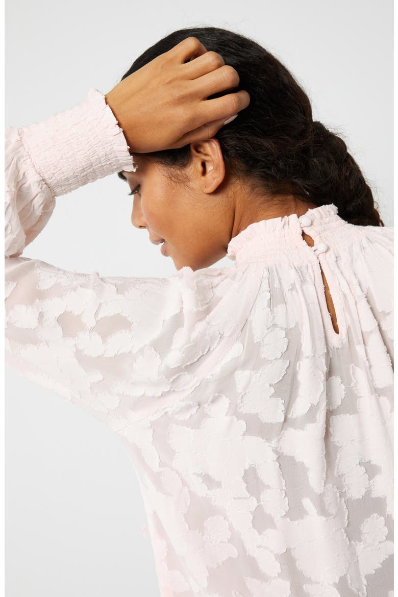 Appliqué Maternity Blouse, Alternate, color, CRYSTAL PINK