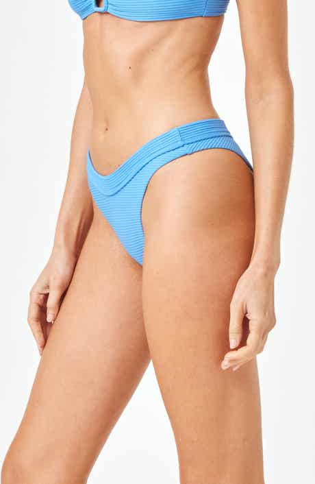 LSPACE Mercer Classic Textured Bikini Bottoms