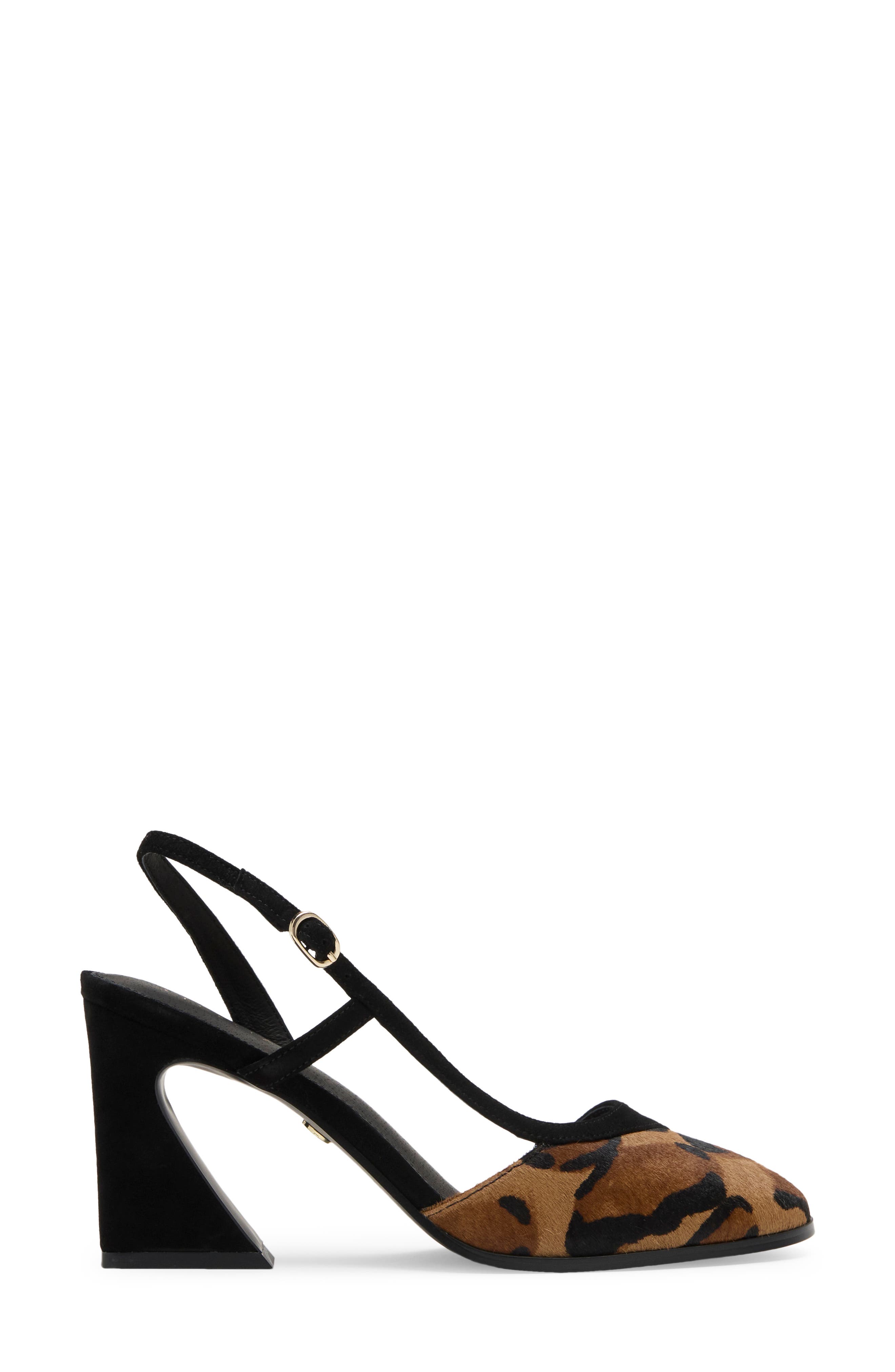 Sophia Slingback Pump, Alternate, color, LEOPARD CALF HAIR