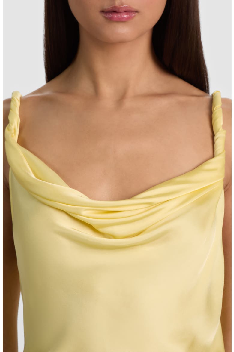 Monique Cowl Neck Camisole, Alternate, color, BUTTER