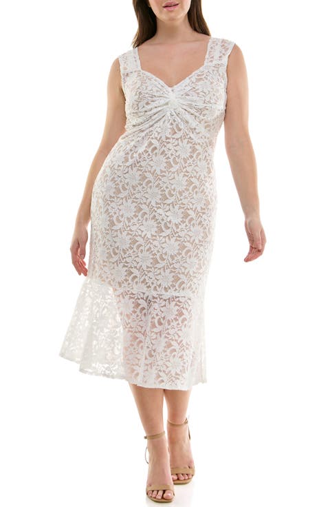 Stretch Lace Bodycon Dress