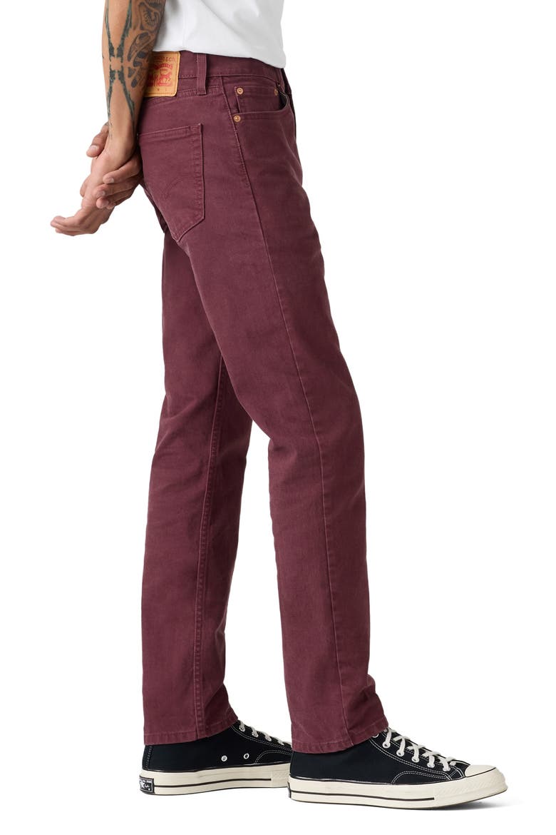 511™ Slim Fit Jeans, Alternate, color, VINEYARD WINE BULL DENIM