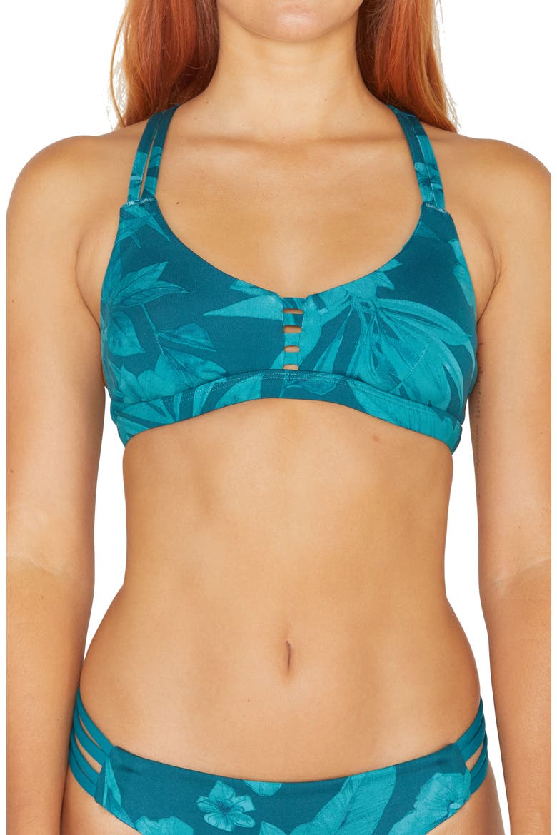 Max Hawaii Shadow Scoop Neck Bikini Top, Main, color, MONTEREY BAY MULTI