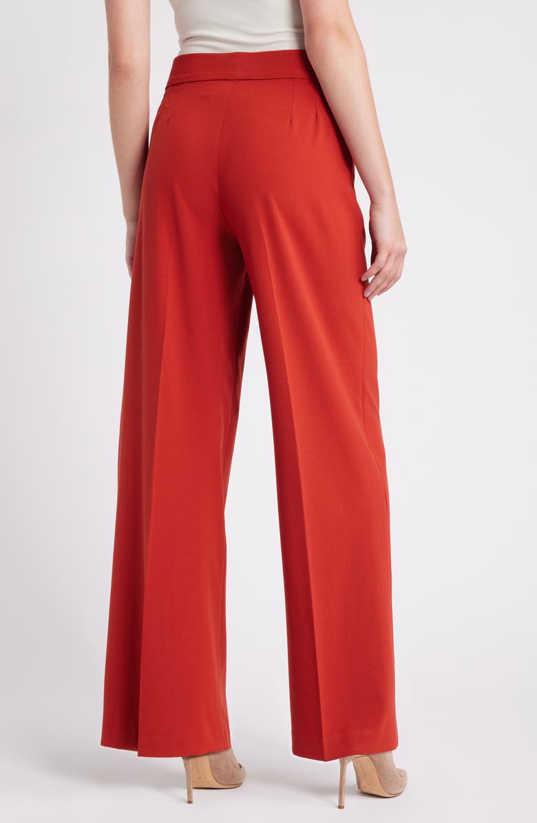Tahari ASL Wide Leg Pants, Alternate, color, 