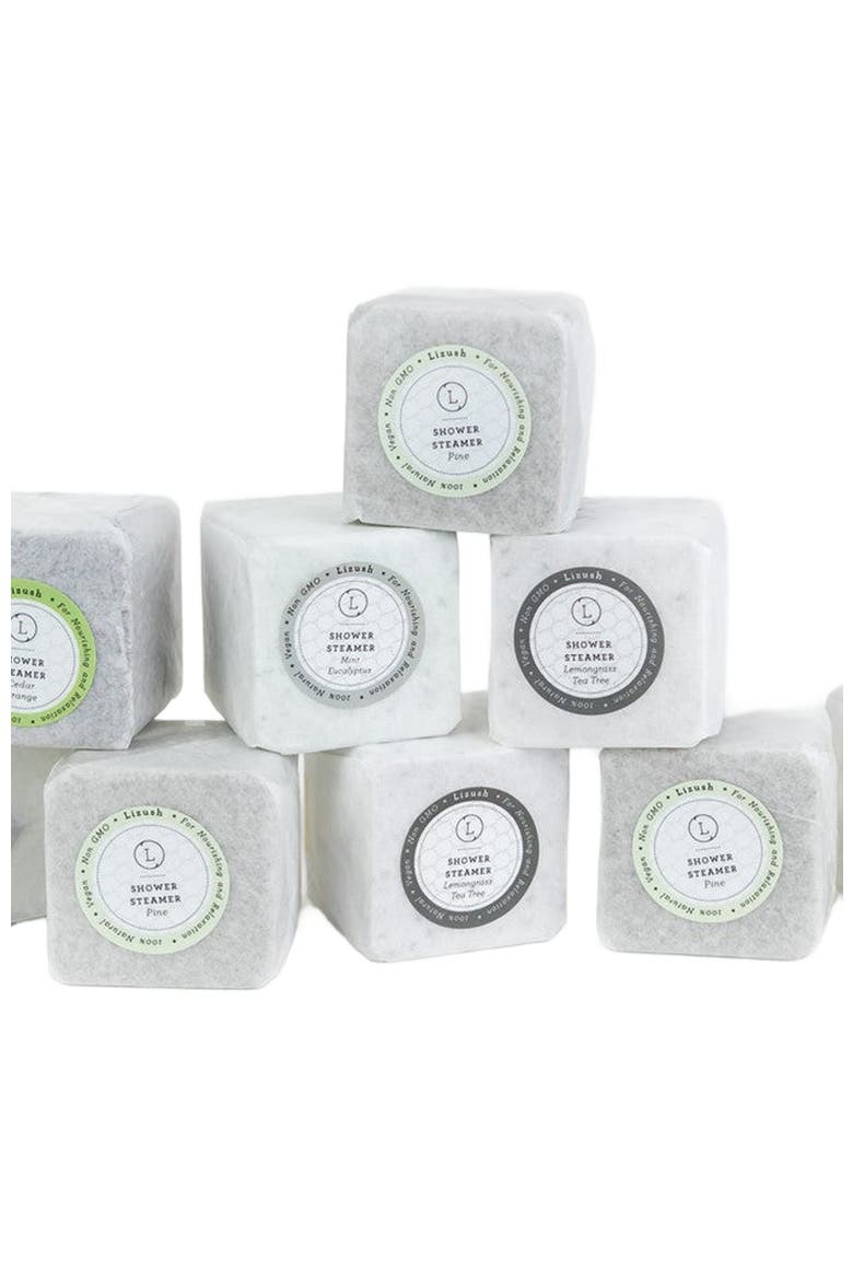 Earthy Shower Steamer Gift Box, Set of 12, Alternate, color, Earthy Tones