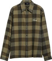 AMIRI Heavy Cotton Flannel Shirt