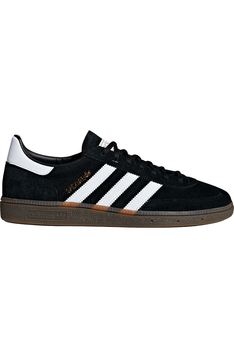 adidas Gender Inclusive Handball Spezial Sneaker, Alternate, color, Black/White/Gum
