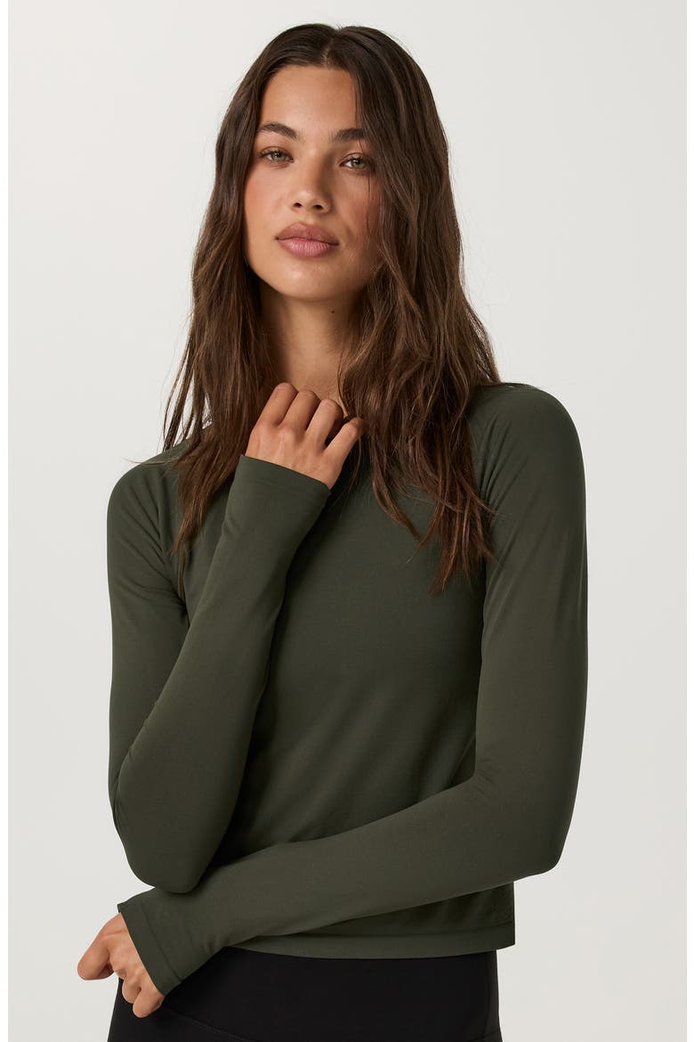 Surge Seamless Performance T-Shirt, Alternate, color, ARMY