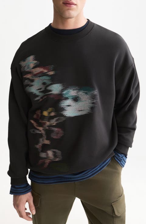 Embroidered Graphic Sweatshirt