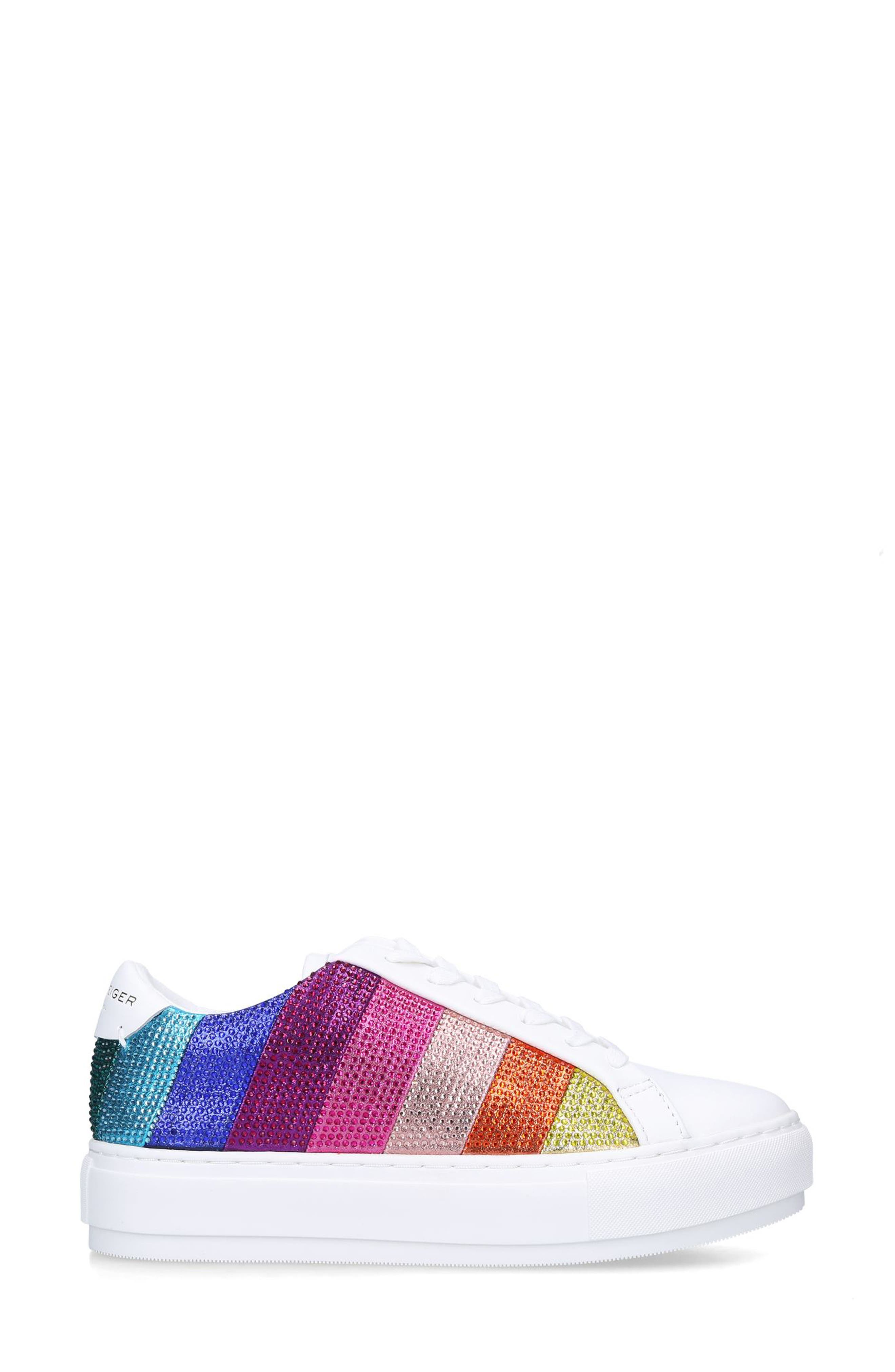 Kurt Geiger London Laney Crystal Platform Sneaker, Alternate, color, Mult/Other