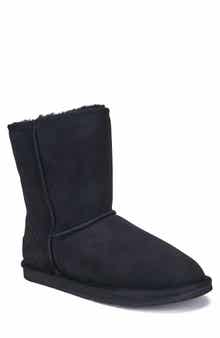 Australia Luxe Collective Suede Genuine Shearling Lined Cosy Short Boot
