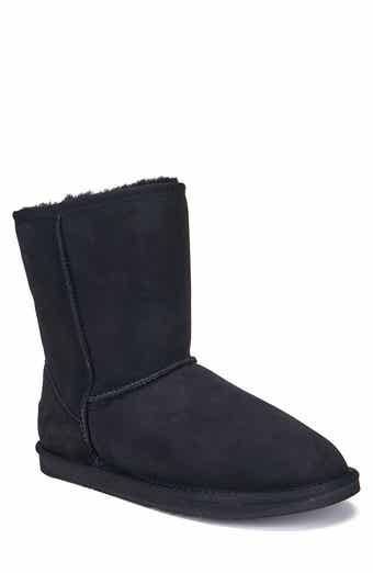 Australia Luxe Collective Suede Genuine Shearling Lined Cosy Short Boot