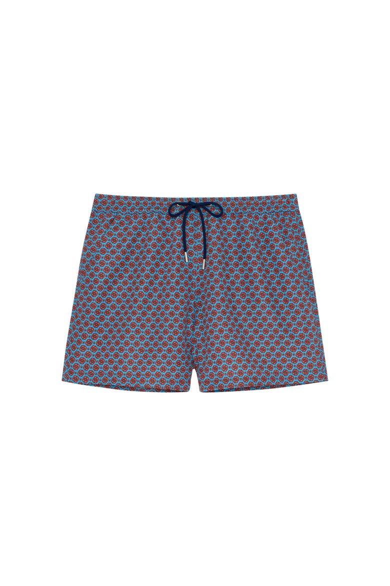 Anglet Beach Boxer, Main, color, Turquoise Print