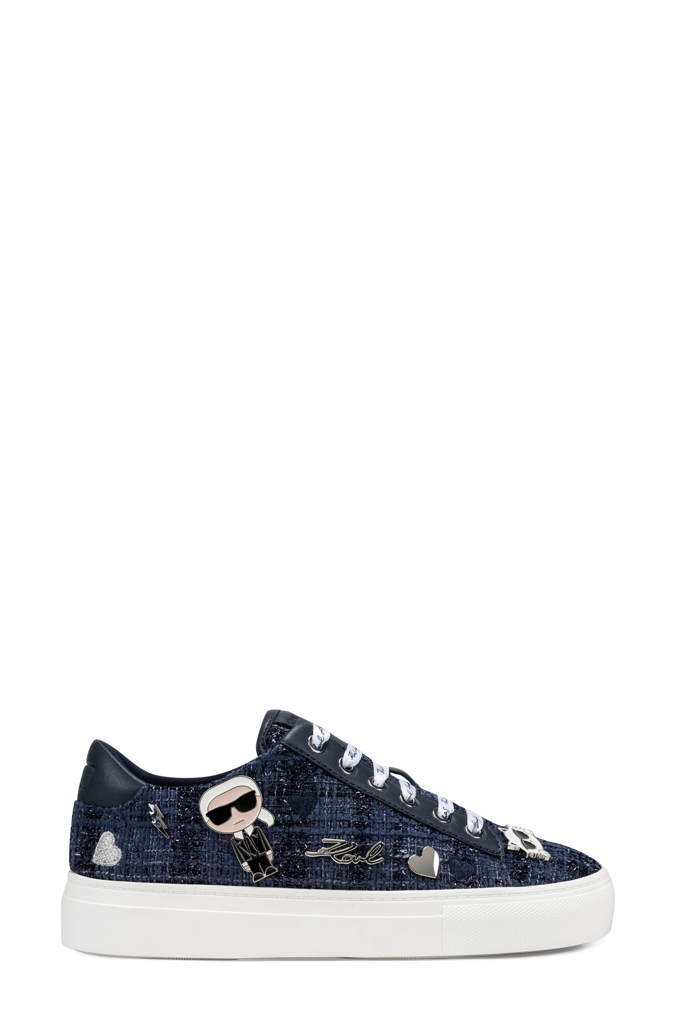 Cate Pins Sneaker, Alternate, color, NEW NAVY