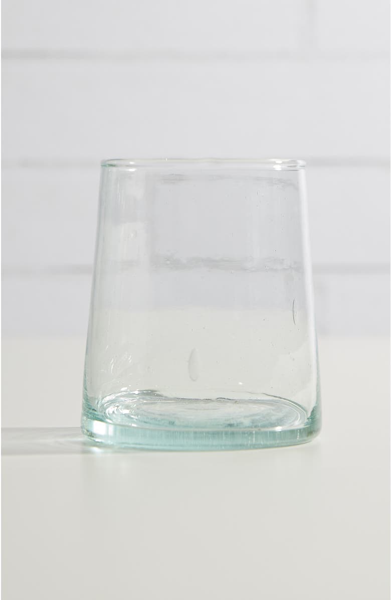 Verve Culture Moroccan Cone Glass Small, Alternate, color, Clear