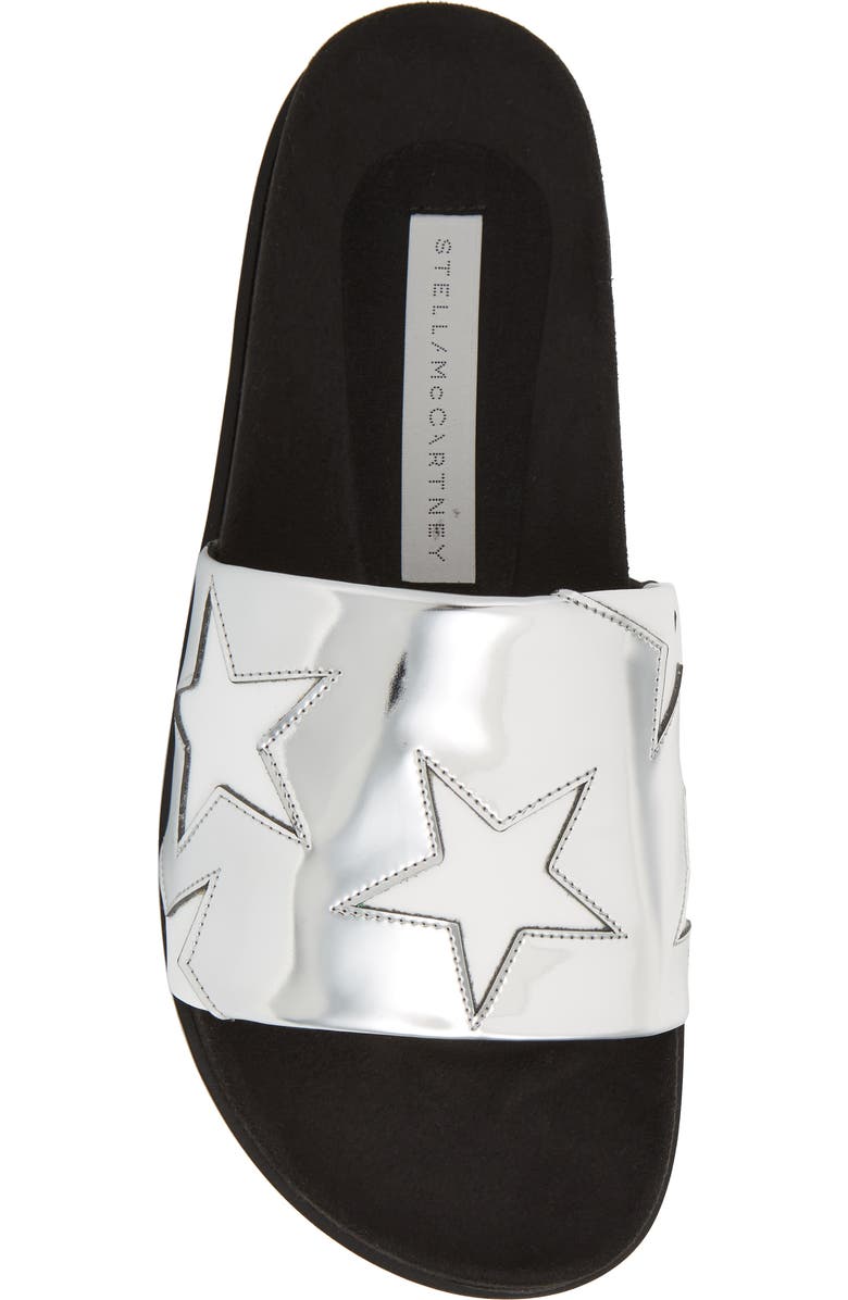 Stella McCartney Star Slide Sandal, Alternate, color,