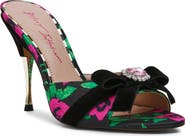 Betsey Johnson Honey Bow Slide Sandal