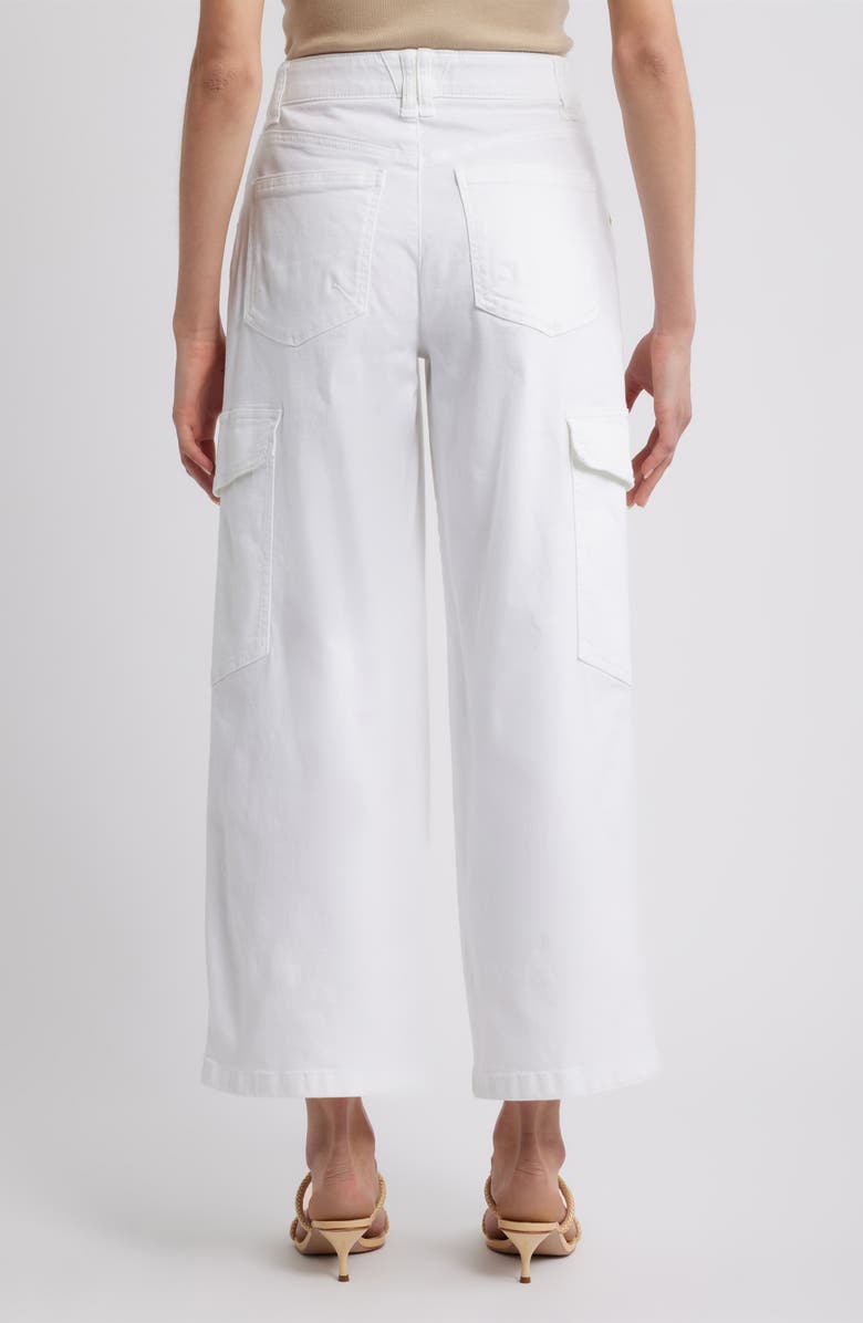Wit & Wisdom 'Ab'Solution Skyrise Wide Leg Cargo Pants, Alternate, color,