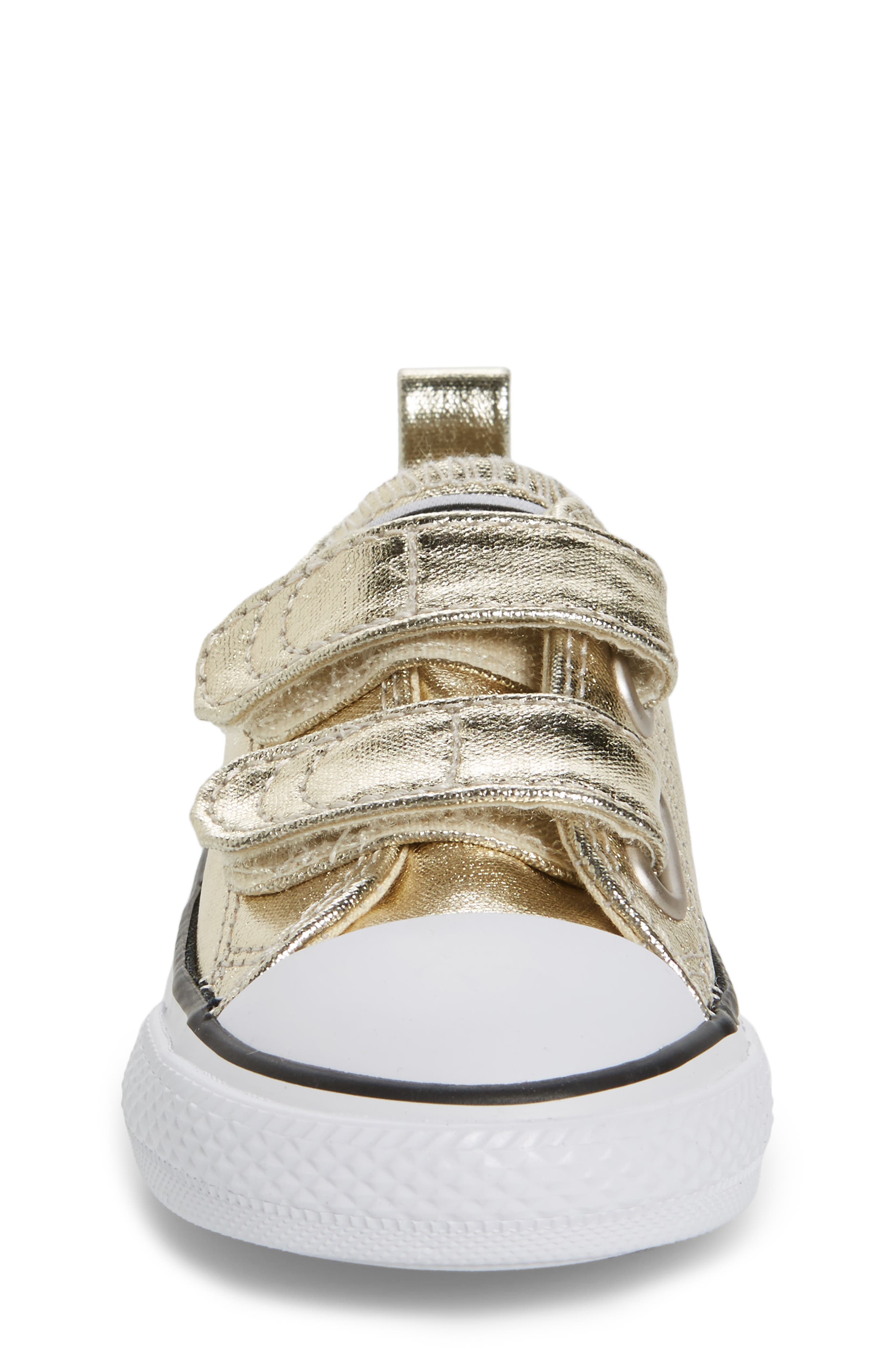 Converse Chuck Taylor<sup>®</sup> All Star<sup>®</sup> 2V Metallic Low-Top Sneaker, Alternate, color, 