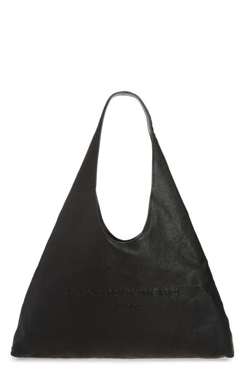 Large Pike Leather Hobo Bag