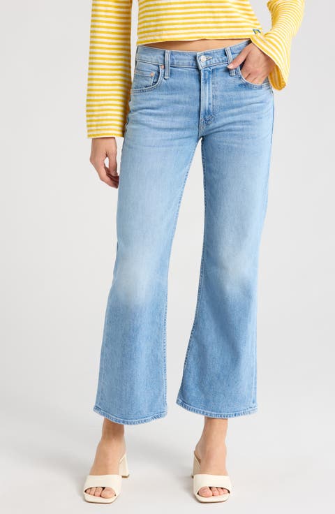 The Bookie Flood Bootcut Jeans (Puzzled)