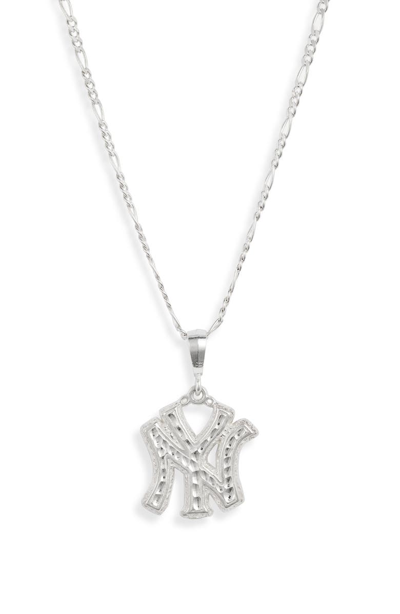 DEADSTOCK JEWELRY New York Yankees Pendant Necklace, Main, color,
