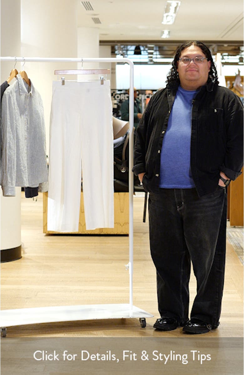 St. Classic Mid Rise Wide Leg Pants, sales video thumbnail