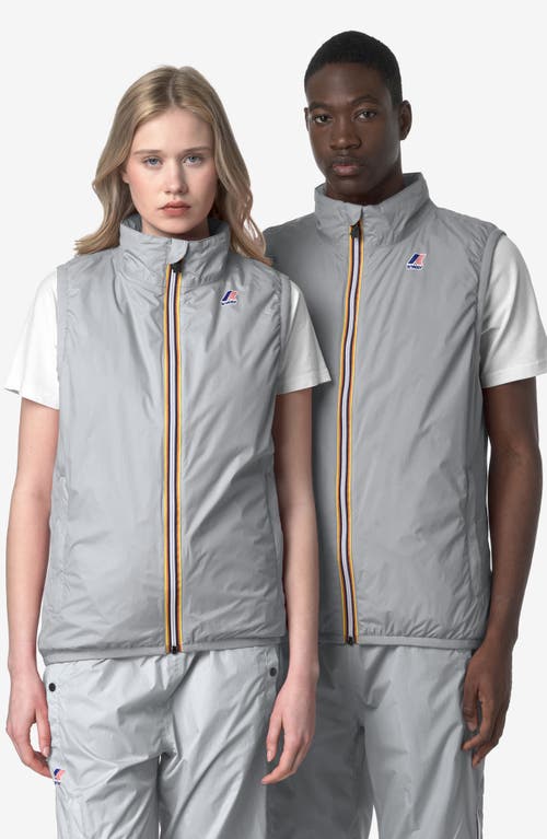 K-way Le Vrai 4.0 Rouland Warm Water Repellent Vest In Grey