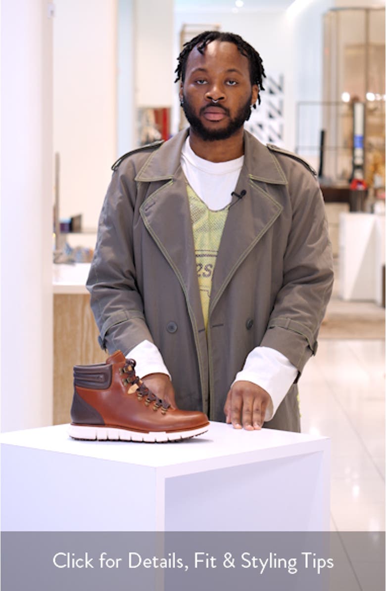 ZERØGRAND Remastered Waterproof Hiking Boot, sales video thumbnail